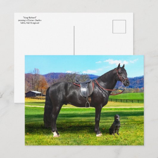 Carte postale "King Richard" (Devant / Derrière)