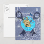 Carte Postale King Skull (Devant / Derrière)