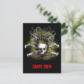 Carte postale King Squid Skull Carpe Diem (Debout devant)