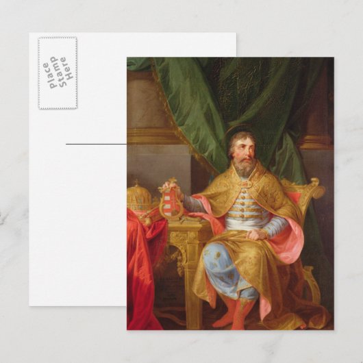 Carte Postale King Stephen (Devant / Derrière)