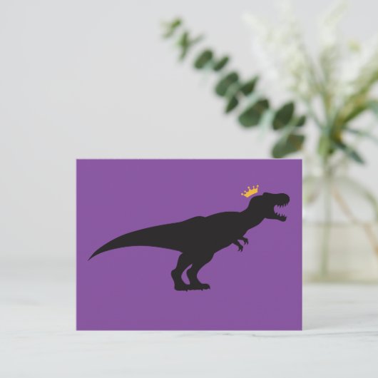 Carte Postale King T-Rex (Debout devant)