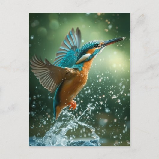 Carte postale Kingfisher (Devant)