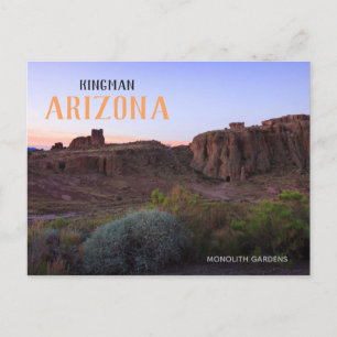 Carte Postale Kingman Arizona Monolith Gardens