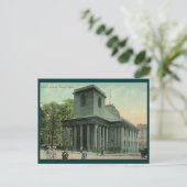 Carte Postale King's Chapel, Boston Vintage (Debout devant)