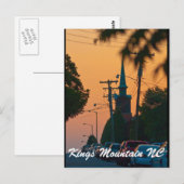 Carte Postale kings mountain nc (Devant / Derrière)