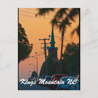 Carte Postale kings mountain nc