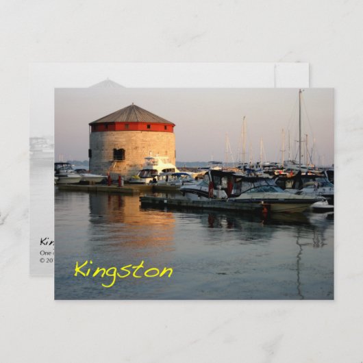 Carte Postale Kingston (Devant / Derrière)