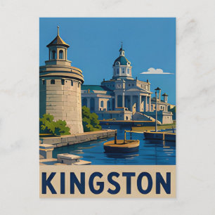 Carte Postale ⚓ KINGSTON — Front de mer historique et calcaire