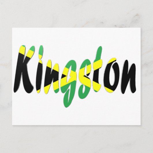 Carte Postale Kingston, Jamaïque (Devant)