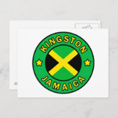 Carte Postale Kingston Jamaïque (Devant / Derrière)