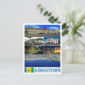 Carte Postale Kingstown - Saint-Vincent-et-les-Grenadines - (Debout devant)