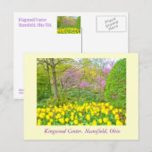 CARTE POSTALE, "KINGWOOD CENTER GARDENS" (Devant / Derrière)