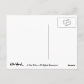 Carte postale KiniArt Westie Sun Doggles (Dos)