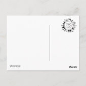 Carte postale Kinky Vitruvian Kitty (Dos)