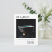 Carte Postale Kintsugi Pottery Post Card (Debout devant)