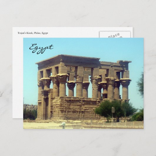 Carte Postale kiosque (Devant / Derrière)