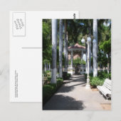 Carte Postale Kiosque de Zocalo, El Fuerte, Sinaloa, Mexique (Devant / Derrière)