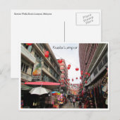 Carte Postale kiosques à pied kasturi (Devant / Derrière)