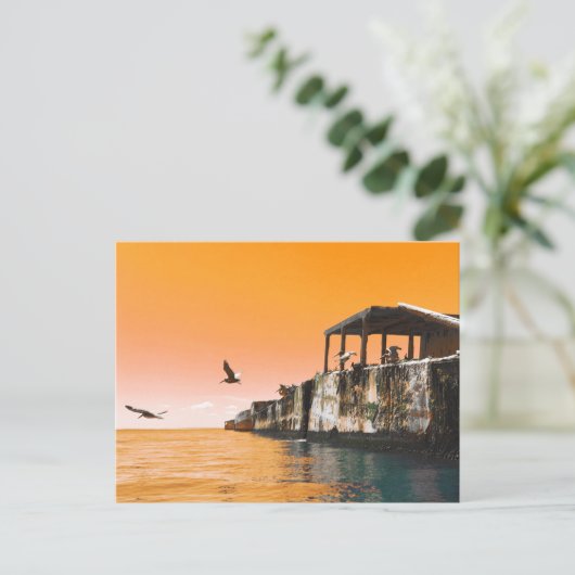 Carte Postale kiptopeke bateaux en béton et briques dreamdaze (Debout devant)