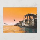 Carte Postale kiptopeke bateaux en béton et briques dreamdaze (Devant)