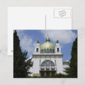 Carte Postale Kirche am Steinhof (Devant / Derrière)