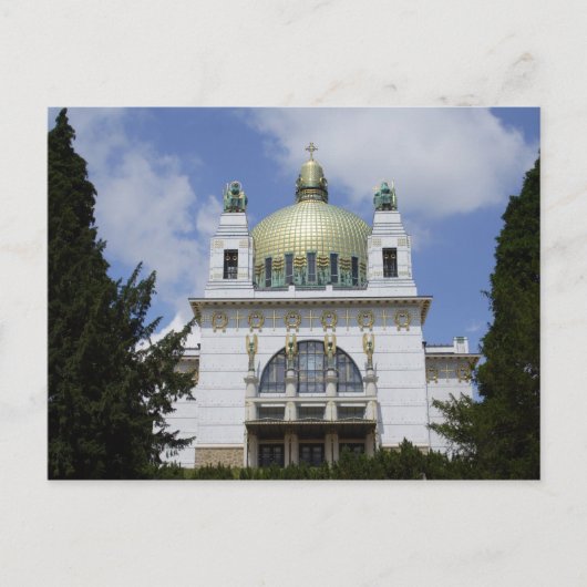 Carte Postale Kirche am Steinhof (Devant)