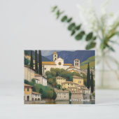 Carte Postale Kirche Cassone Gustav Klimt Peindre Serene (Debout devant)