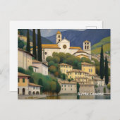 Carte Postale Kirche Cassone Gustav Klimt Peindre Serene (Devant / Derrière)