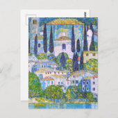 Carte Postale Kirche de Gustav Klimt en Cassone (Devant / Derrière)