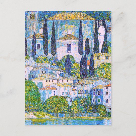 Carte Postale Kirche de Gustav Klimt en Cassone (Devant)