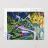 Carte Postale Kirchner - Alp Path (Devant / Derrière)