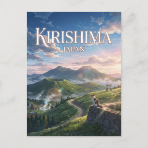 Carte Postale Kirishima Japon