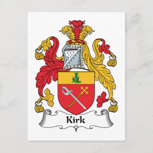 Carte Postale Kirk Family Crest