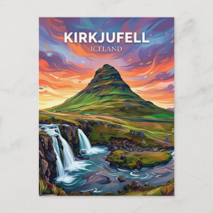 Carte Postale Kirkjufell Islande