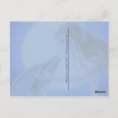 Carte postale Kiss Me Mermaid & Dolphin Imaginaire (Dos)