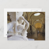 Carte Postale Kiss of Cupid and Psyche, par Antonio Canova (Devant / Derrière)