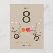 Carte Postale Kisser Poissons Corals Plage Whimsical mignon Mari (Devant)