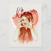 Carte postale Kisses (Devant)