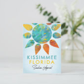 Carte Postale Kissimmee Floride Sunshine Travel (Debout devant)