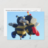 Carte postale Kissing Bees (Devant / Derrière)
