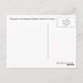 Carte postale Kissing Bees (Dos)