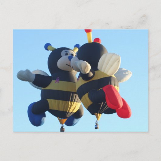 Carte postale Kissing Bees (Devant)