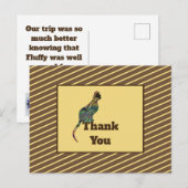 Carte Postale Kit de mosaïque d'appréciation de la gardienne de  (Devant / Derrière)