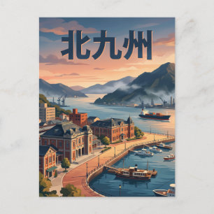 Carte Postale Kitakyushu Japon