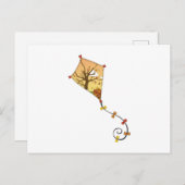 Carte Postale Kite d'automne (Devant / Derrière)