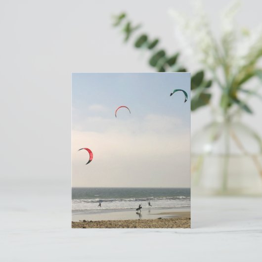 Carte Postale Kite Surf (Debout devant)