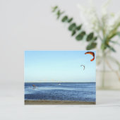 Carte Postale Kite Surf (Debout devant)