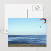 Carte Postale Kite Surf (Devant / Derrière)