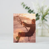Carte postale Kiteboard (Debout devant)