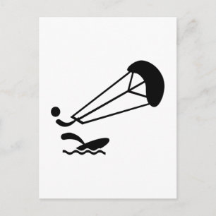Carte Postale Kitesurf